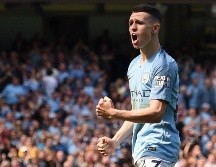 Phil Foden se perderá los duelos ante Tottenham, Norwich y Arsenal. AFP/ARCHIVO