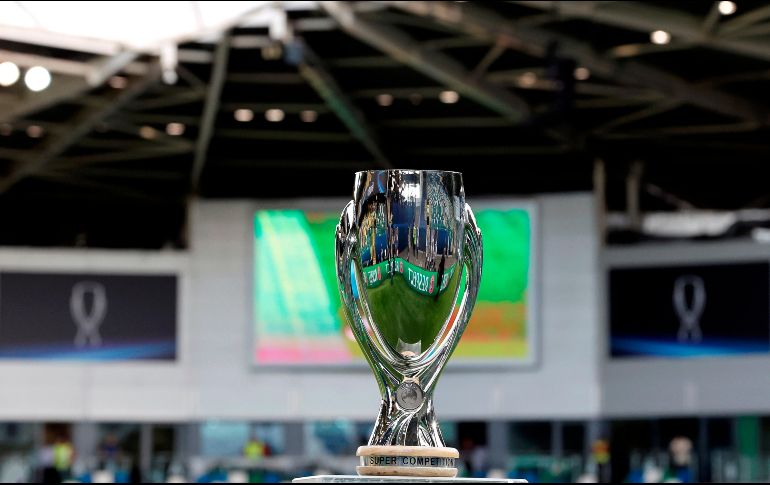 DEBUT. La Supercopa de Europa marcó el inicio de las transmisiones de TNT Sports en México. La plataforma HBO MAX será la encargada de distribuir la Champions League en nuestro país. EFE/J. CÁRDENAS