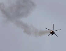 El helicóptero viajaba con 16 personas a bordo. AP/ARCHIVO