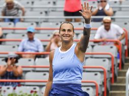Sabalenka se medirá en semifinales contra la checa Karolina Pliskova, cuarta cabeza de serie. AFP/M. PANAGIOTAKIS