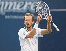 Medvedev se mantiene con vida y como el candidato principal a llevarse este certamen de antesala al US Open. AP/C. Burnston