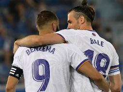 CAPITÁN. Karim Bnezema marcó un doblete en la victoria del Real Madrid. AP/A. BARRIENTOS