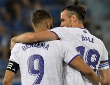 CAPITÁN. Karim Bnezema marcó un doblete en la victoria del Real Madrid. AP/A. BARRIENTOS
