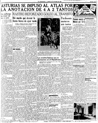 ERA PROFESIONAL. En 1943 se crea oficialmente la Liga Nacional de Futbol Profesional en México y el Atlas fue protagonista junto al América, el Guadalajara, Atlante, Asturias, Marte, ADO, Veracruz y Moctezuma, así se da inicia la era profesional en México. EL INFORMADOR/ARCHIVO
