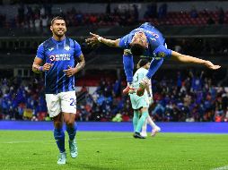 Orbelín Pineda festeja su gol, el último del partido. IMAGO7/R. Vadillo