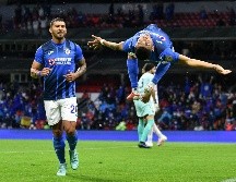 Orbelín Pineda festeja su gol, el último del partido. IMAGO7/R. Vadillo