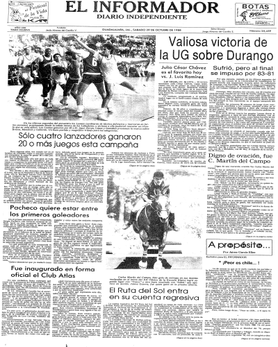 NUEVO CLUB. En 1988 y tras cuatro años de trabajos, finalmente se inaugura el Club Atlas Colomos, la nueva casa rojinegra, la cual está dotada de infraestructura moderna y adecuada  a las necesidades del club. EL INFORMADOR/ARCHIVO