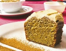 Cake de chai con betún especiado. De sabor sorprendente, con personalidad; vale la pena disfrutarse con un buen café americano. ESPECIAL