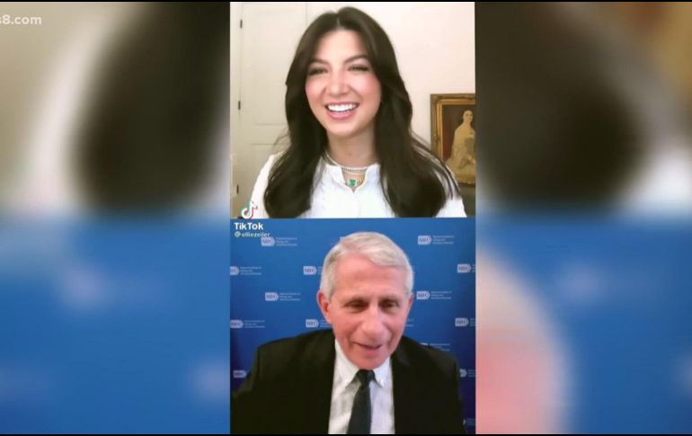 Ellie Zeiler, quien tiene más de 10 millones de seguidores en sus redes sociales, realizó un video para explicar importancia de vacunarse, las reacciones secundarias de las vacunas y otros temas. ESPECIAL
