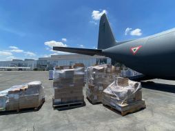 El apoyo de México se manda tras el temblor de magnitud 7.2 que ha dejado más de 700 muertes en eHaití. Twitter@SRE_mx