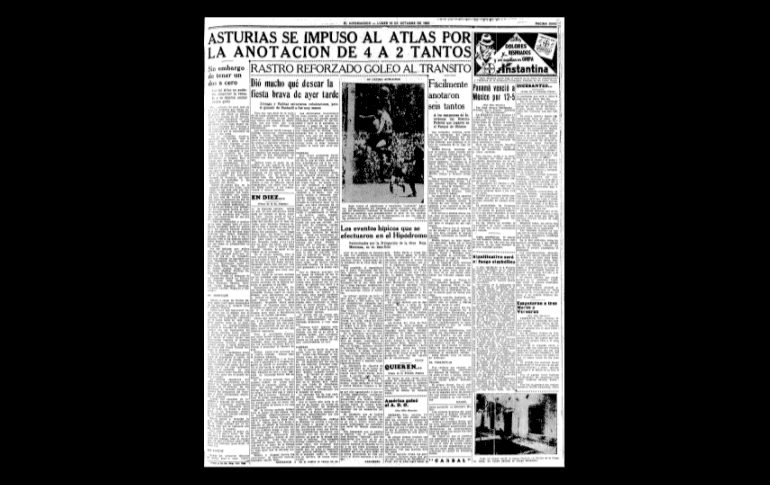 ERA PROFESIONAL. En 1943 se crea oficialmente la Liga Nacional de Futbol Profesional en México y el Atlas fue protagonista junto al América, el Guadalajara, Atlante, Asturias, Marte, ADO, Veracruz y Moctezuma, así se da inicia la era profesional en México. EL INFORMADOR/ARCHIVO