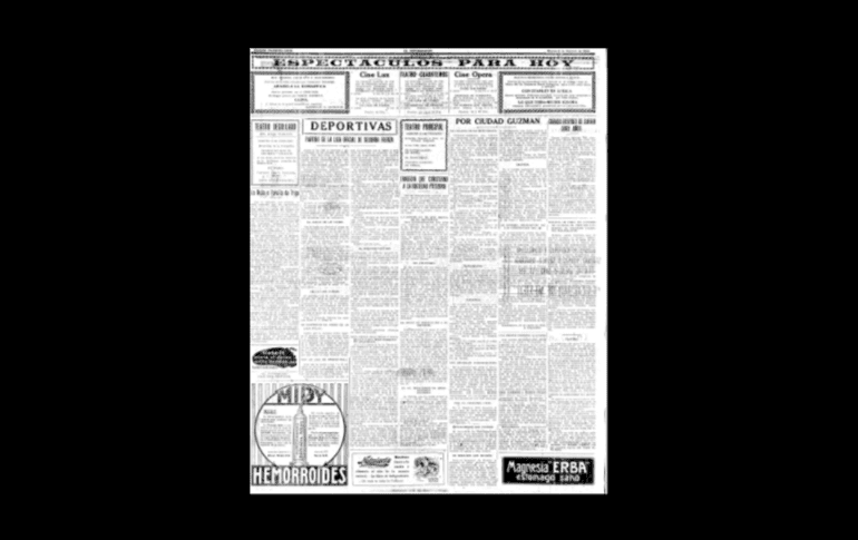 UNEN FUERZAS. En 1926, Atlas y Guadalajara forman parte de la Selección de Jalisco, gracias al patrocinio de la Federación Deportiva Occidental de Aficionados. Aunque después se incorporaron jugadores del Nacional, Oro y Atlante. EL INFORMADOR/ARCHIVO