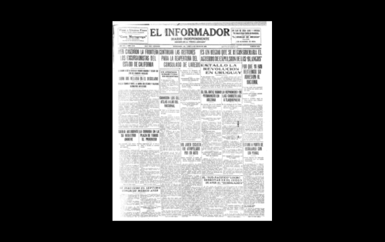 A los toros. Con la galante presencia de María Félix en el graderío, el 12 de enero de 1930, Atlas organizó una corrida de toros a beneficencia, gracias a la coordinación de las colonias francesas y españolas de la ciudad de Guadalajara. Hasta un jugador e Atlas fungió como matador. EL INFORMADOR/ARCHIVO