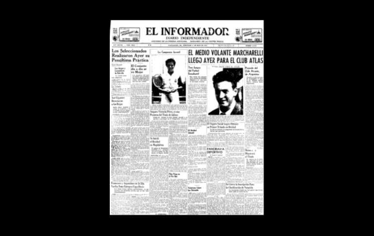 TÍTULO DE SEGUNDA. Atlas se proclamó campeón de la Segunda División profesional en la temporada 1954-1955, siendo el quinto torneo de la segunda categoría del futbol mexicano. Así ascendería a la Primera División. EL INFORMADOR/ARCHIVO