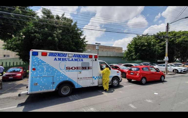 En Jalisco, según reportó la Secretaría de Salud del Estado, al corte de la última semana, había mil 355 personas hospitalizadas. EL INFORMADOR / A. Camacho