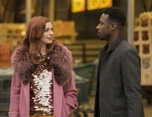 Description: Pictured (L-R): Anne Hathaway (Lexi), Gary Carr (Jeff) /AMAZON STUDIOS