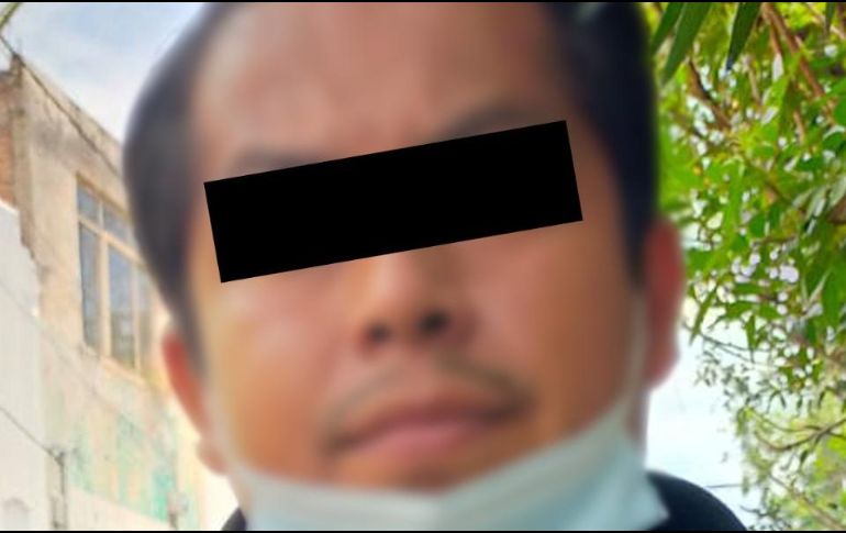 Iván Miguel “N” fue detenido en calles del Centro. ESPECIAL/Policía del Estado