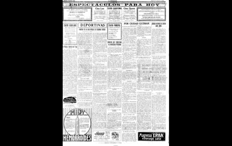EL PRIMER TÍTULO. La primera vez que Atlas ganó un trofeo fue en 1923, cuando ganó la Copa Ayuntamiento, luego de solamente disputar torneos locales y regionales. A raíz de eso, ingresó a torneos de Segunda Fuerza. EL INFORMADOR/ARCHIVO
