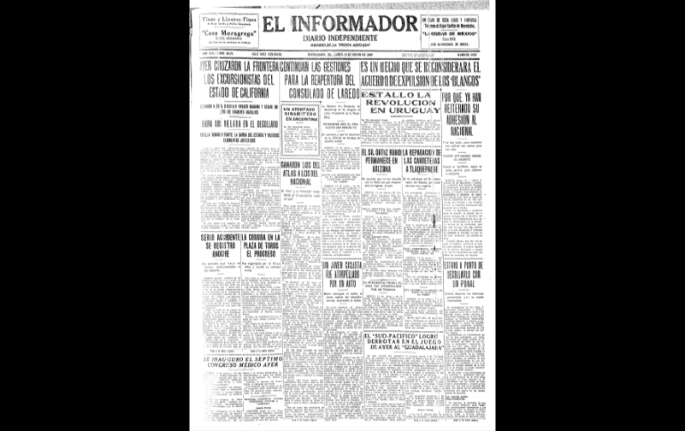 A los toros. Con la galante presencia de María Félix en el graderío, el 12 de enero de 1930, Atlas organizó una corrida de toros a beneficencia, gracias a la coordinación de las colonias francesas y españolas de la ciudad de Guadalajara. Hasta un jugador e Atlas fungió como matador. EL INFORMADOR/ARCHIVO