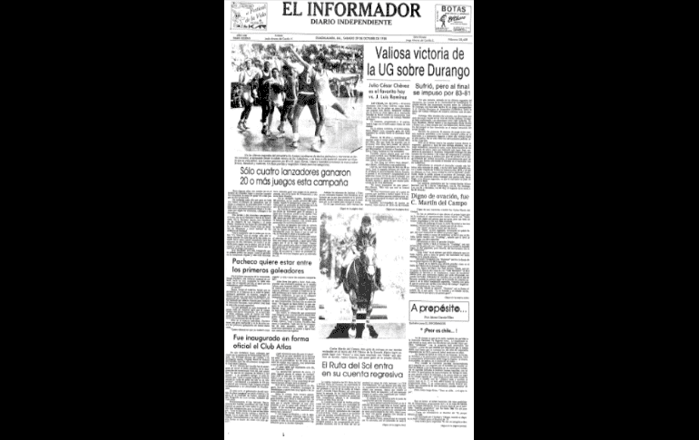 NUEVO CLUB. En 1988 y tras cuatro años de trabajos, finalmente se inaugura el Club Atlas Colomos, la nueva casa rojinegra, la cual está dotada de infraestructura moderna y adecuada a las necesidades del club. EL INFORMADOR/ARCHIVO