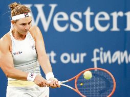 Mala racha. La tenista argentina no ha logrado destacar últimamente en la WTA. AFP
