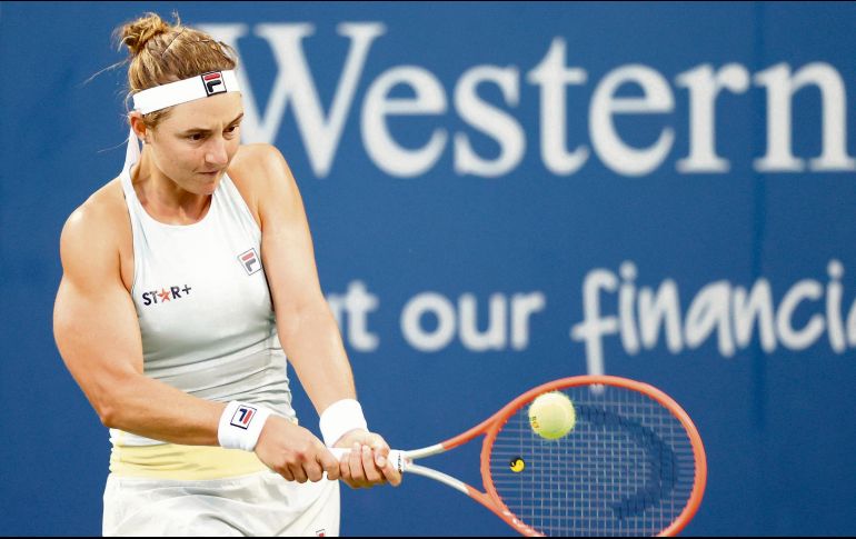 Mala racha. La tenista argentina no ha logrado destacar últimamente en la WTA. AFP