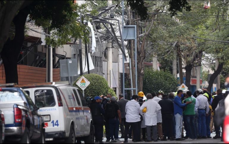 Testigos denuncian que en su departamento faltan muchos objetos de valor pese a que su vivienda no fue de las más afectadas por la explosión. EFE/S. Gutiérrez