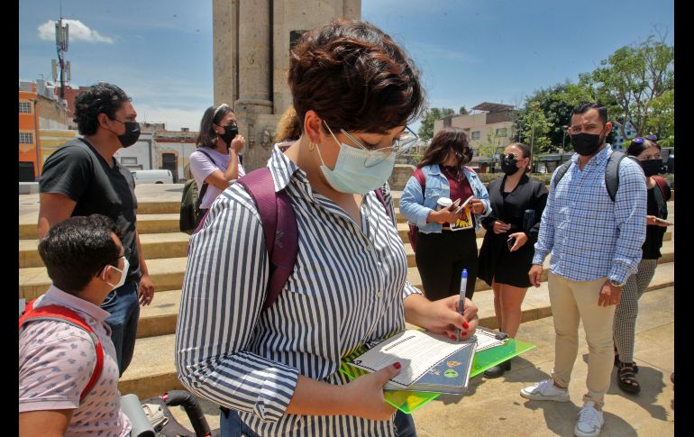 La carta estará disponible para firmar desde este martes. EL INFORMADOR/ A. Camacho