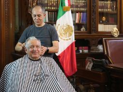 La imagen se viralizó en cuestión de minutos. TWITTER/@lopezobrador_