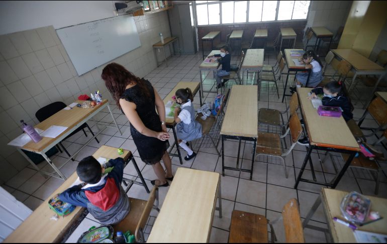 Mañana presentarán el plan “Jalisco en la Escuela”, que tiene por objetivo mantener la decisión de regresar a clases el 30 de agosto. EL INFORMADOR/Archivo