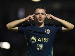 Victoria. Álvaro Fidalgo  marcó el gol de la diefencia para el América. Imago7