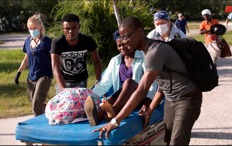 Tragedia. Se estiman más de dos mil heridos en Haití tras el terremoto. EFE