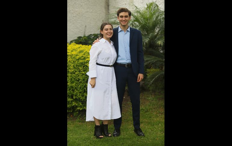 Karla Paola y Pablo Espinosa Zaldo. GENTE BIEN JALISCO/CLAUDIO JIMENO