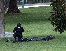 La policía distribuyó francotiradores en el área cercana al Capitolio y la Corte Suprema. AFP/W.M