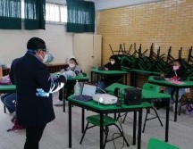 El titular de la SEJ invitó a los padres de aquellos estudiantes que aún no se inscriben a que lo hagan pues, independientemente de sus conocimientos, se les recibirá. SUN / ARCHIVO