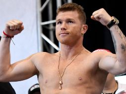 MULTICAMPEÓN. Actualmente, el mexicano posee los cinturones supermedianos del Consejo Mundial de Boxeo (CMB), la Asociación Mundial (AMB) y la Organización Mundial (OMB). AFP/ARCHIVO