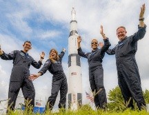 La cápsula no llevará a ningún astronauta profesional. AFP/ J. KRAUS