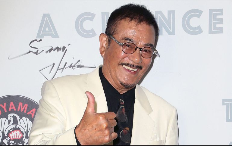 Shinichi Chiba se hizo famoso por sus películas de acción y artes marciales. AFP / ARCHIVO