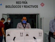 Se trata de las entregas número 36 y 37 de vacunas anti COVID-19 por parte de la Federación al estado de Jalisco.ESPECIAL/ssj