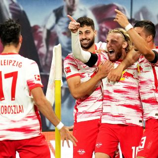 RB Leipzig logra primer triunfo en Bundesliga con goleada a Stuttgart