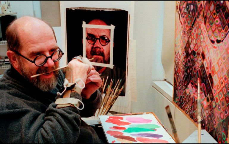 Entre las grandes personalidades que Close dejó en sus obras, se encuentra Phillip Glass y Lou Reed. AP/M. Lenniham