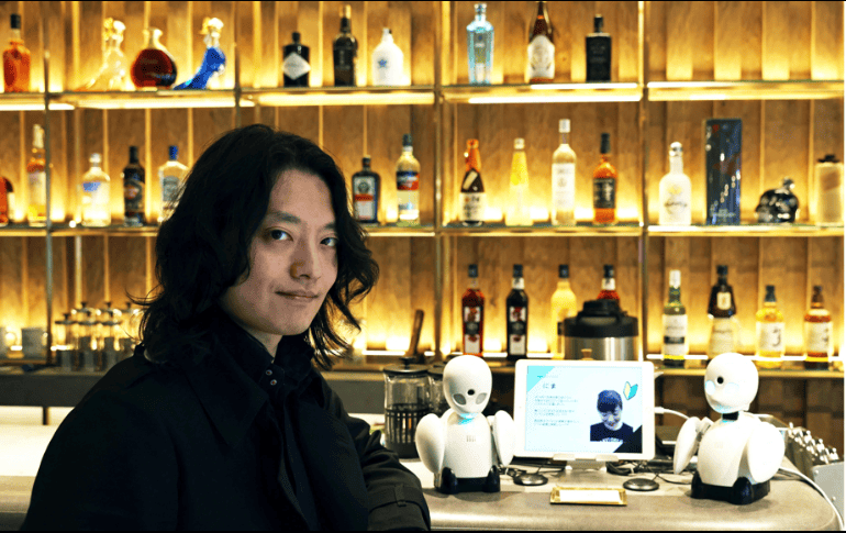 El proyecto fue ideado por Kentaro Yoshifuji, ya que de niño su salud no era buena y empezó a pensar formas para trabajar sin salir de casa. AFP/B. MEHRI