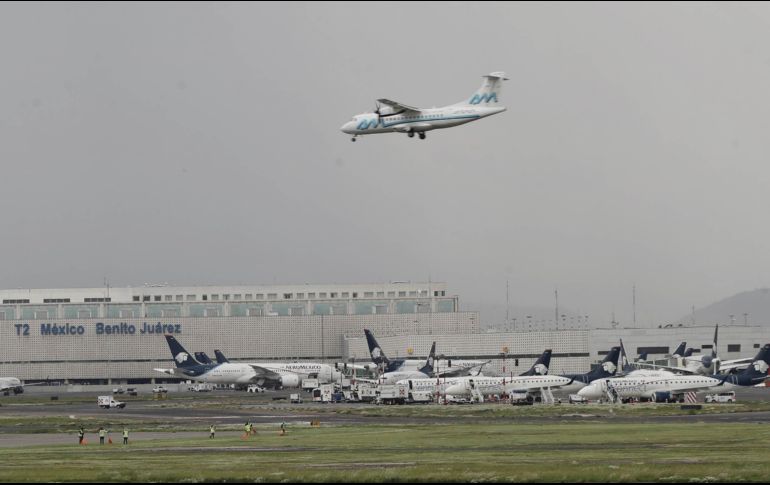 A través de Twitter, el AICM indicó que los vuelos fueron cancelados entre ayer viernes 20 y hoy sábado 21 de agosto. SUN / ARCHIVO