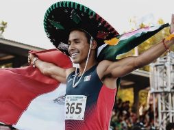 El mexicano Luis Avilés Ferreiro ganó el oro en los Juegos Olímpicos de la Juventud de 2018. TWITTER / @CONADE