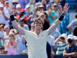 Rublev disputará el domingo la decimotercera final de su carrera. AFP/D. BUELL