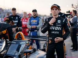 El piloto regiomontano tuvo una buena actuación este fin de semana y logró recuperar el liderato de la IndyCar Series. AP/ J. Roberson