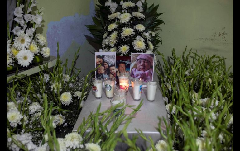Entre los 5 niños que murieron en el alud estaba una bebé de 15 días de nacida. AP/F. Marquez
