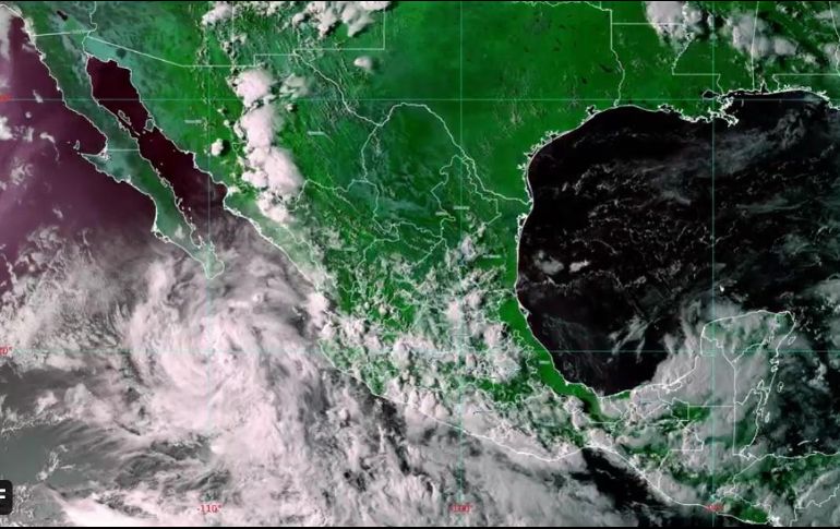 Durante esta noche y la madrugada del lunes, los remanentes de 