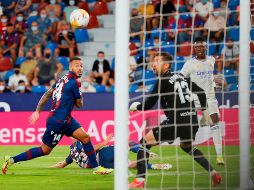 Golazo. Vinicius Jr. marcó el tercer tanto para el Real Madrid. EFE