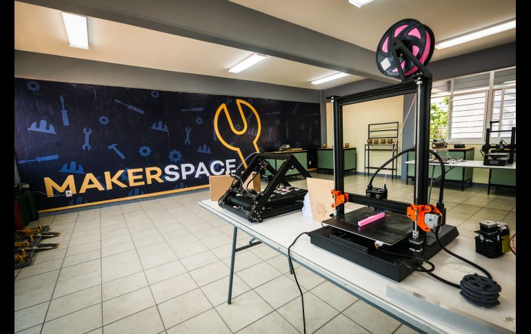 Está especializado en electrónica, con talleres y laboratorios de alta tecnología como un makerspace. ESPECIAL / Gobierno de Jalisco